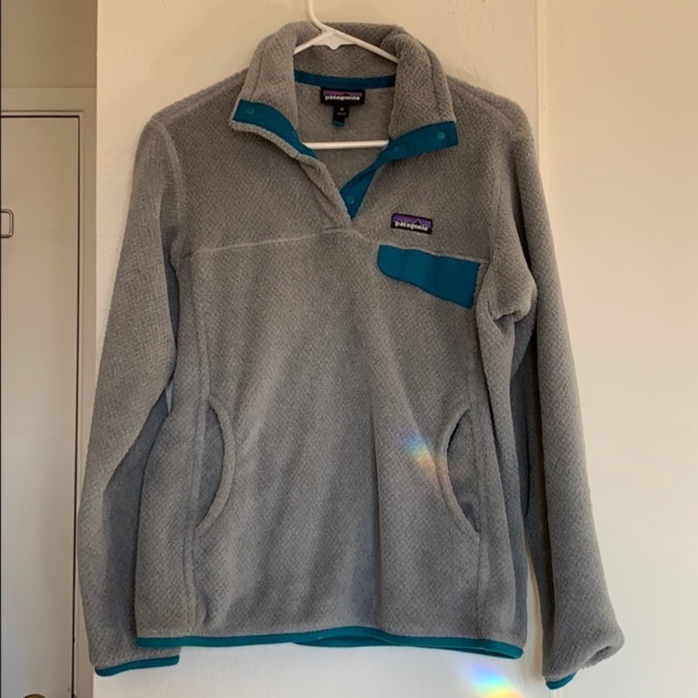 Patagonia chinchilla womens pullover medium